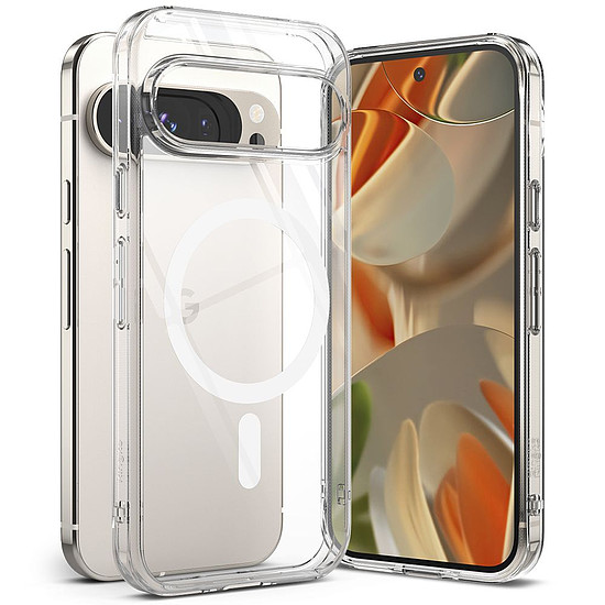Ringke Fusion MagSafe tok Google Pixel 9 / 9 Pro készülékhez - átlátszó