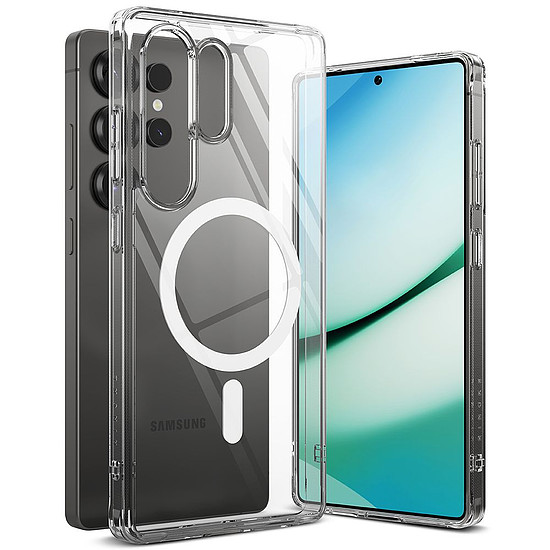 Ringke Fusion MagSafe tok Samsung Galaxy S25 Ultra készülékhez - átlátszó