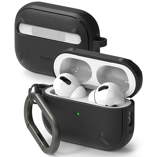 Ringke Onyx tok AirPods Pro 2-höz, páncélozott fejhallgató tok, fekete