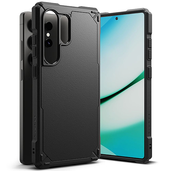 Ringke Rugged Gear tok Samsung Galaxy S25 Ultra készülékhez, fekete