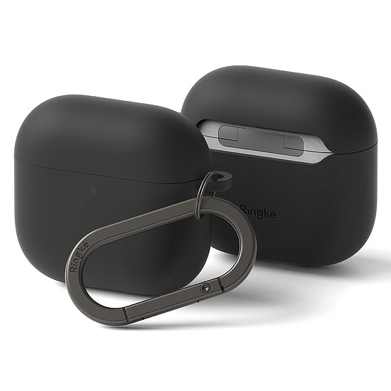 Ringke szilikon tok Apple AirPods 4-hez - fekete