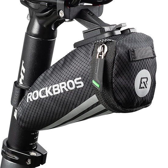 Rockbros C28 kerékpártáska nyereg alá - fekete