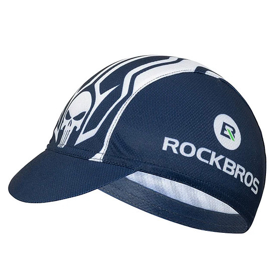 Rockbros MZ10019 kerékpáros sapka ellenzővel - kék