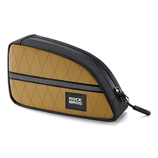Rockbros Triangle kerékpár váztáska 0,8 l - barna