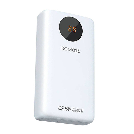 Romoss SW10PF Powerbank, 10000 mAh, 22,5 W, fehér (PSW10-172-1133H)