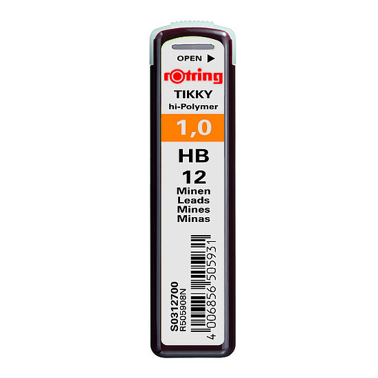 Rotring nyomósirón betét HB 1mm R505908