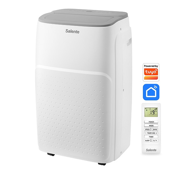 Salente SummerICE12, intelligens mobil klíma, 12000 BTU, WiFi+Bluetooth, távirányító