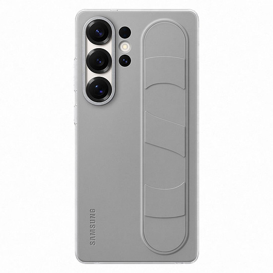 Samsung álló markolatú tok EF-GS938CJEGWW tartóval / állvánnyal Samsung Galaxy S25 Ultra készülékhez - szürke
