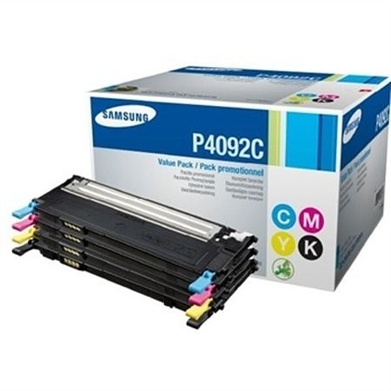 Samsung CLT-P4092C lézertoner Multipack Bk,C,M,Y (K4092S + C4092S + M4092S + Y4092S) eredeti Bk 1,5K CMY 1K (SU392A)