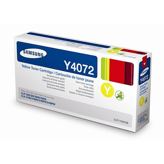 Samsung CLT-Y4072S lézertoner eredeti Yellow 1K (SU472A)