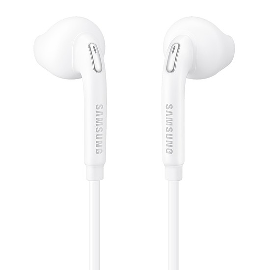 Samsung - Eredeti vezetékes fülhallgató (EO-EG920BW) - 3,5 mm, fülbe helyezhető, mikrofon, hangerőszabályzó, 1,2 m - fehér (buborékcsomagolás) (KF2316315)