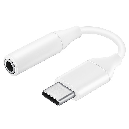 Samsung fejhallgató-adapter 3.5 mm-es mini jack csatlakozó (nő) - USB Type C (férfi) fehér (EE-UC10JUWEGWW)