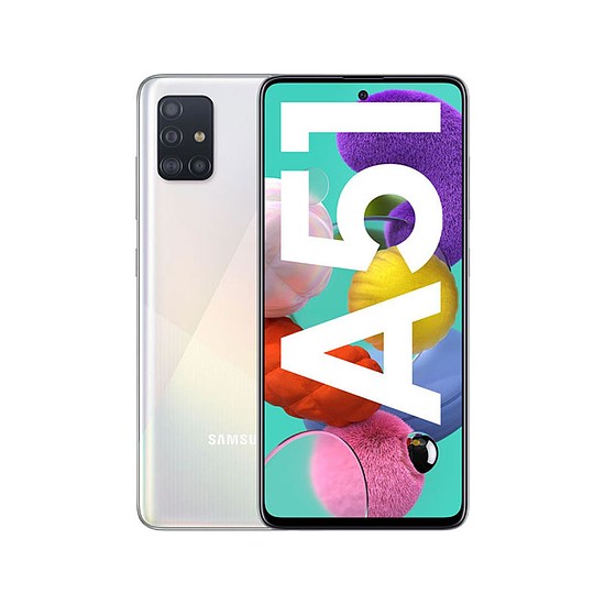 Samsung Galaxy A51 A515 DualSIM LTE okostelefon - 128GB - 4GB RAM - fehér