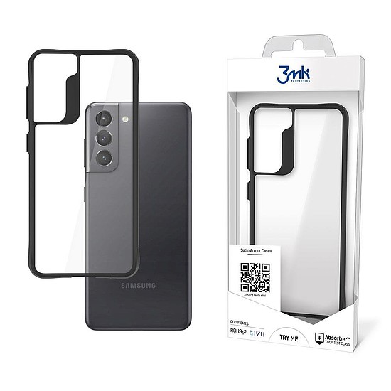 Samsung Galaxy S21 5G - 3mk szatén páncéltok+