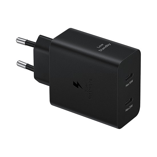 Samsung USB-C 50W-os töltő USB-C kábellel - fekete