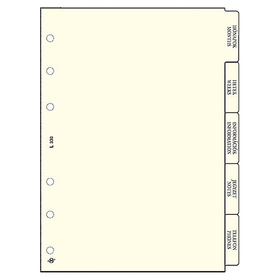 Saturnus elválasztólap 146 × 210 mm L330
