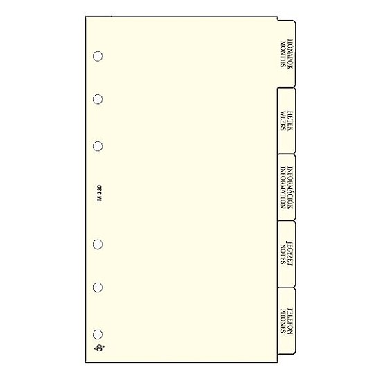 Saturnus elválasztólap 95 × 171 mm M330