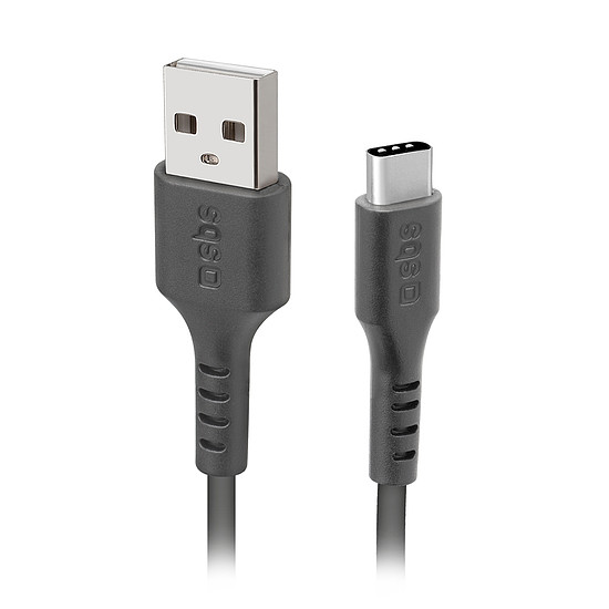 SBS TECABLETYC1KPOS USB-A - USB-C kábel 1m - fekete