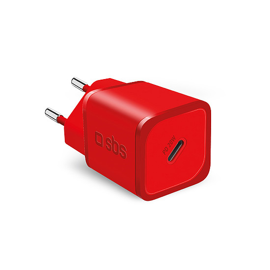 SBS TETRGAN1C20R 20W GaN fali töltő tápellátással - piros