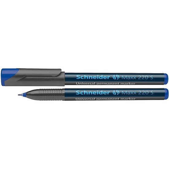 Schneider 220 OHP alkoholos rostirón kék, tűhegy 0,4mm 10db/doboz