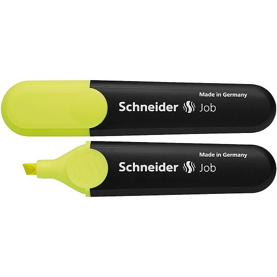 Schneider Job 150 szövegkiemelő sárga, vízbázisú 1-5mm