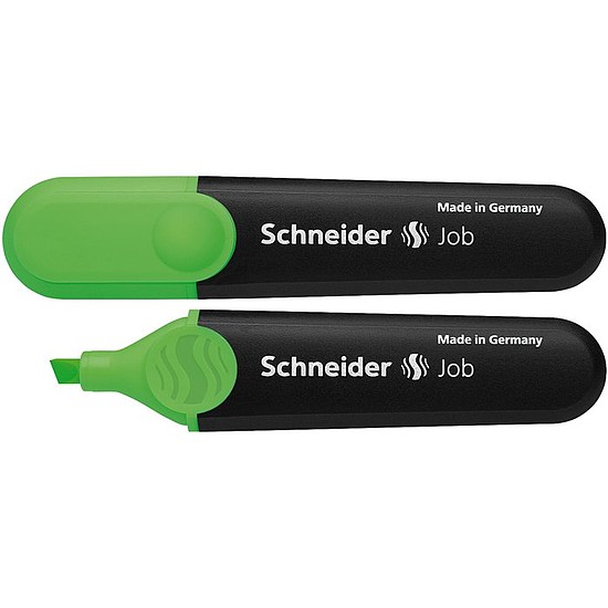 Schneider Job 150 szövegkiemelő zöld, vízbázisú 1-5mm