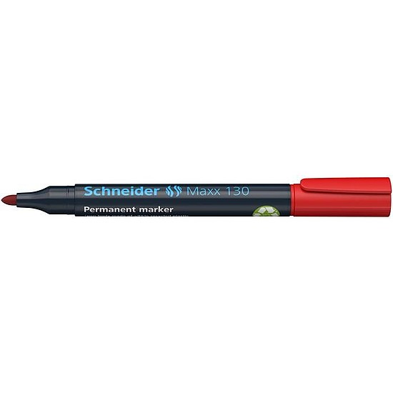 Schneider Maxx 130 OHP M alkoholos marker piros, kerek hegy 1-3mm