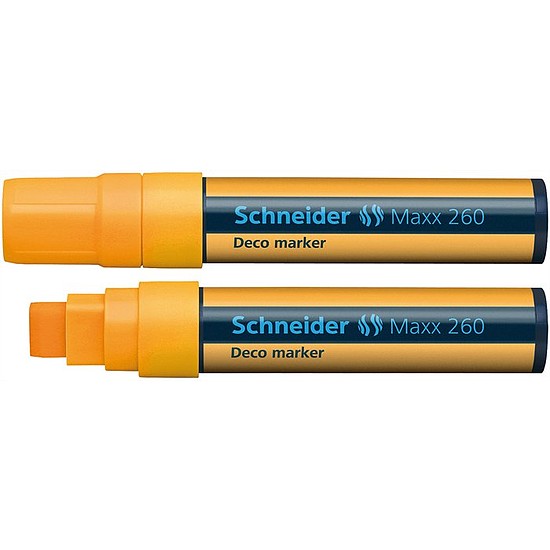Schneider Maxx 260 folyékony krétamarker narancssárga 5-15 mm