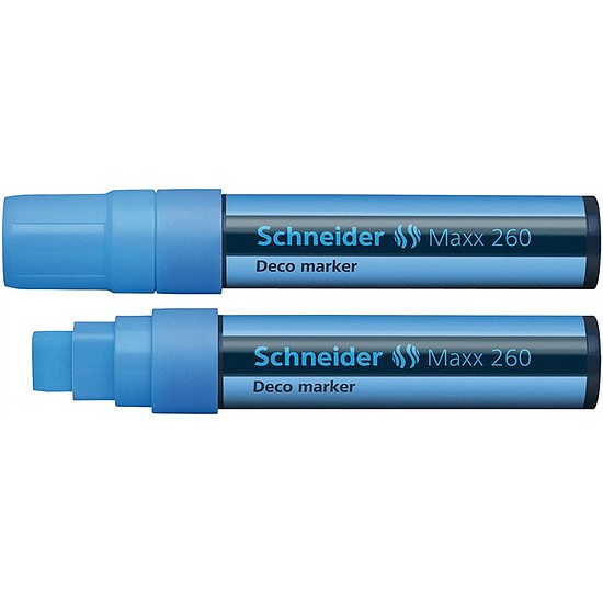 Schneider Maxx 260 folyékony krétamarker világos kék 5-15 mm