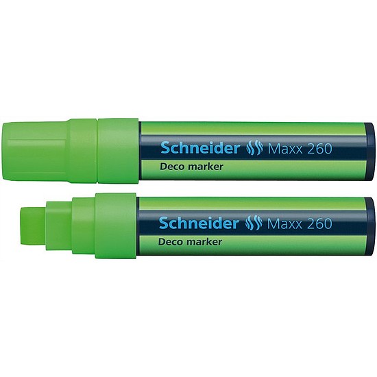 Schneider Maxx 260 folyékony krétamarker zöld 5-15 mm