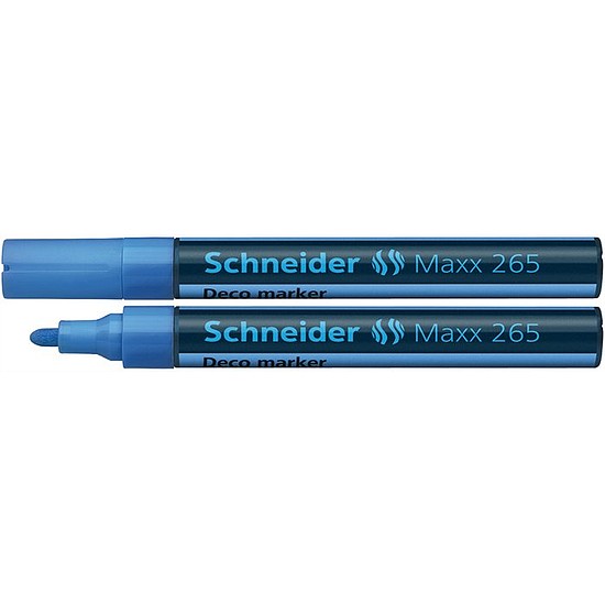 Schneider Maxx 265 krétamarker világos kék 2-3 mm kerek hegy