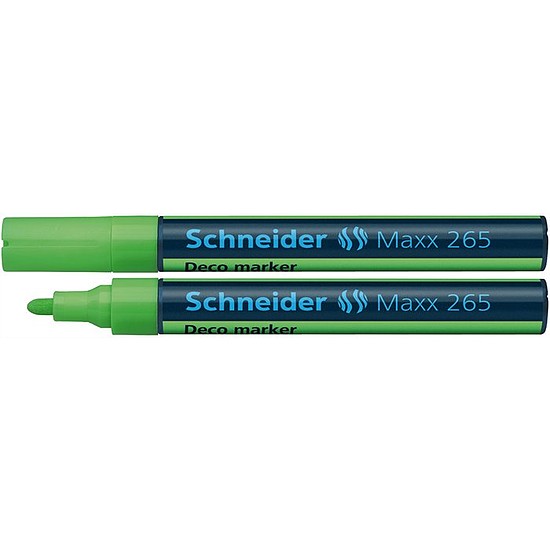 Schneider Maxx 265 krétamarker világos zöld 2-3 mm kerek hegy
