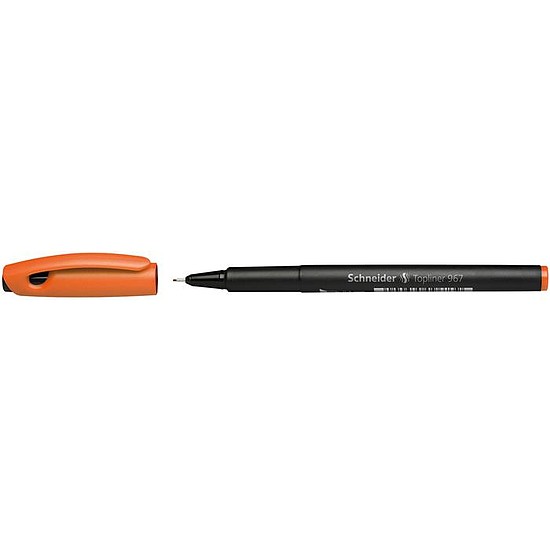 Schneider Topliner 967 tűfilc narancssárga 0,4mm