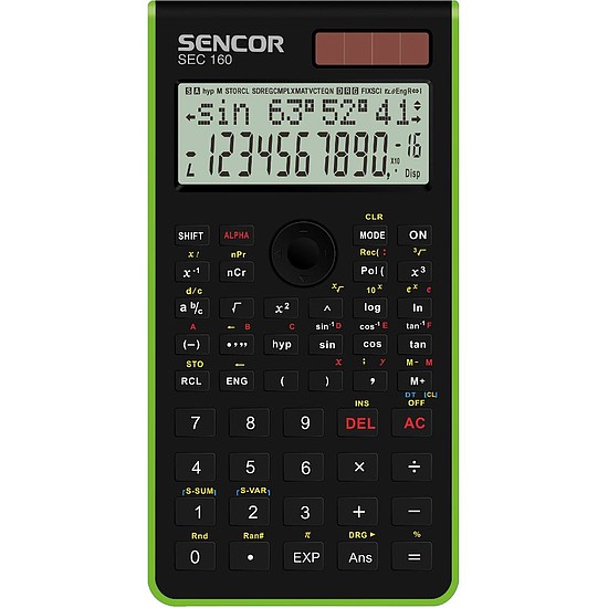 SEC 160 GN Tudományos számológép SENCOR