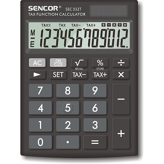 SEC 332 T Asztali számológép SENCOR
