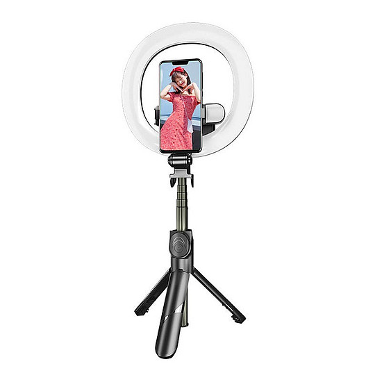 Selfie stick/állvány Puluz dupla LED (TBD0595696701A)