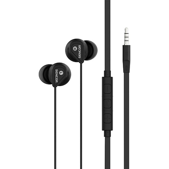 SEP 172 VCM BLACK EARPHONES SENCOR