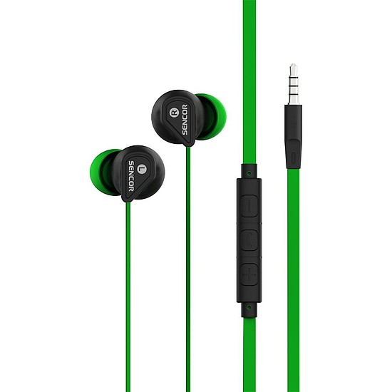 SEP 172 VCM GREEN EARPHONES SENCOR