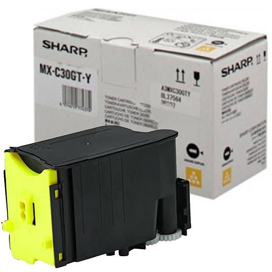 Sharp MX-C30GTY Yellow lézertoner eredeti 6K MXC30GTY