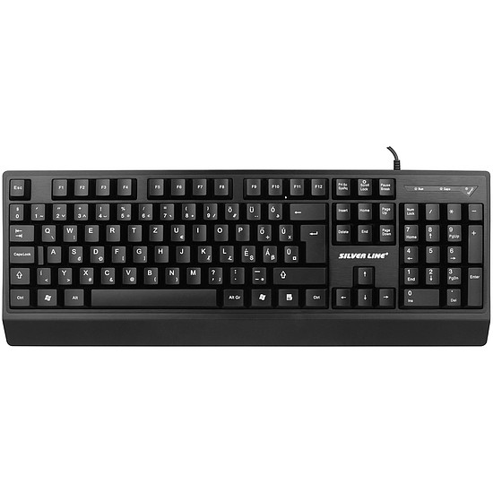 Silverline KB102 gamer billentyuzet magyar nyelvu (SIKB102)