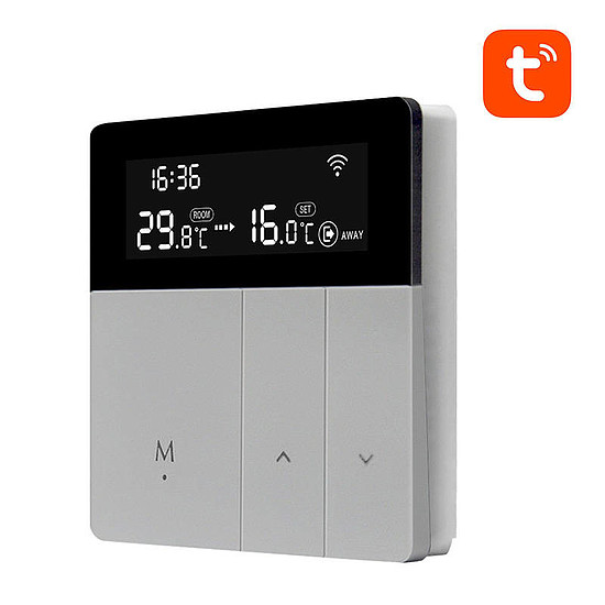 Smart Boiler Fűtés Termosztát Avatto WT50 3A Wi-Fi Tuya (WT50-BH-3A)