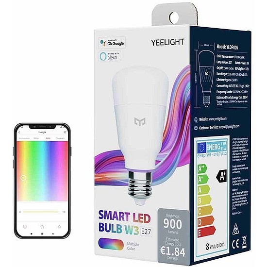 Smart Yeelight W3 E27 izzó színes (YLDP005)