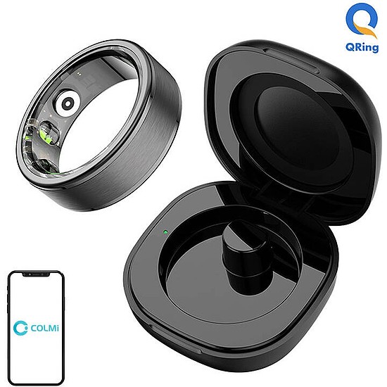 Smartring Colmi R03 21.3MM 12 fekete (R03 Black 12)