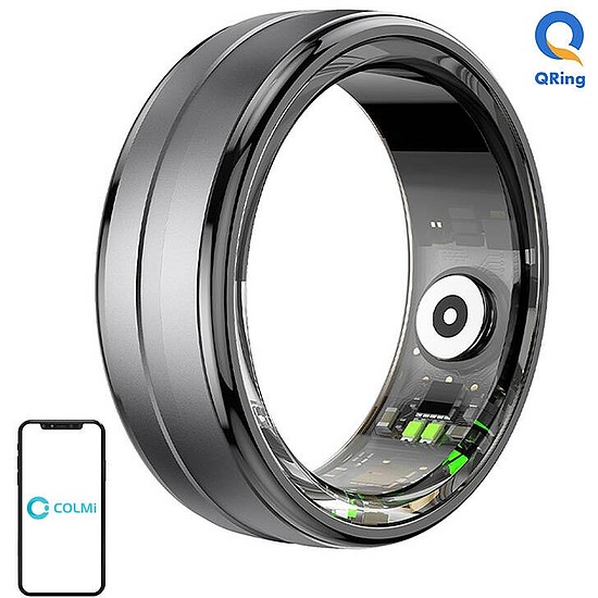 Smartring Colmi R06 18.1MM 8 fekete (R06 Black 8)