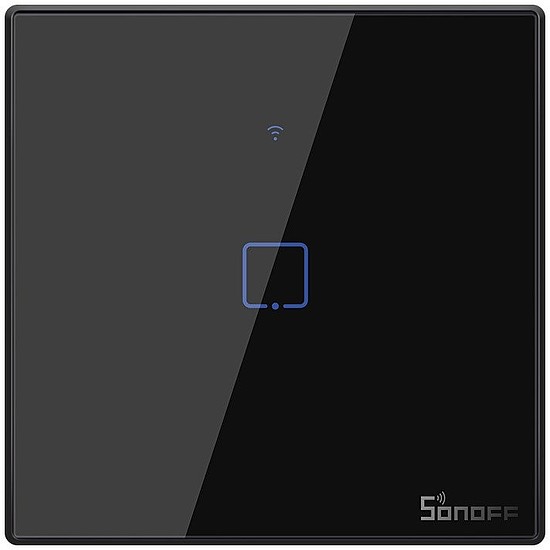 Sonoff Érintőfénykapcsoló WiFi + RF 433 T3 EU TX 1 csatornás (IM190314018)