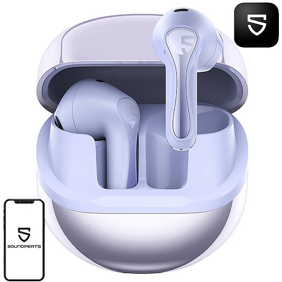 Soundpeats Air 5 TWS fülhallgató lila (Air5 Purple)
