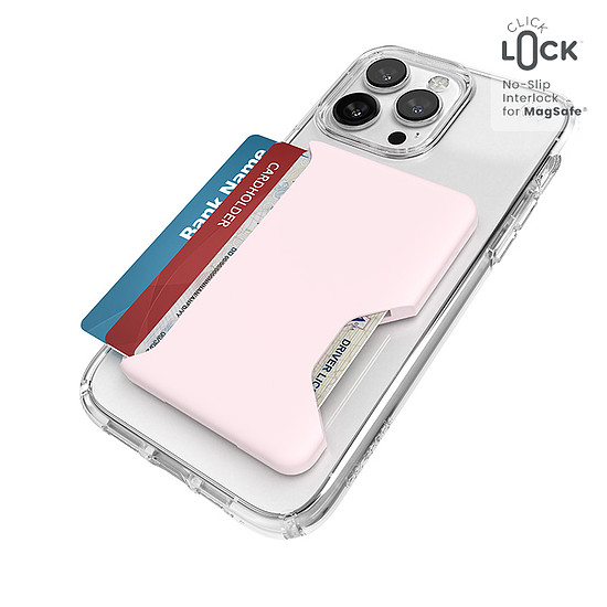 Speck ClickLock pénztárca MagSafe-hez - MagSafe mágneses pénztárca Nimbus Pink (150423-3183)