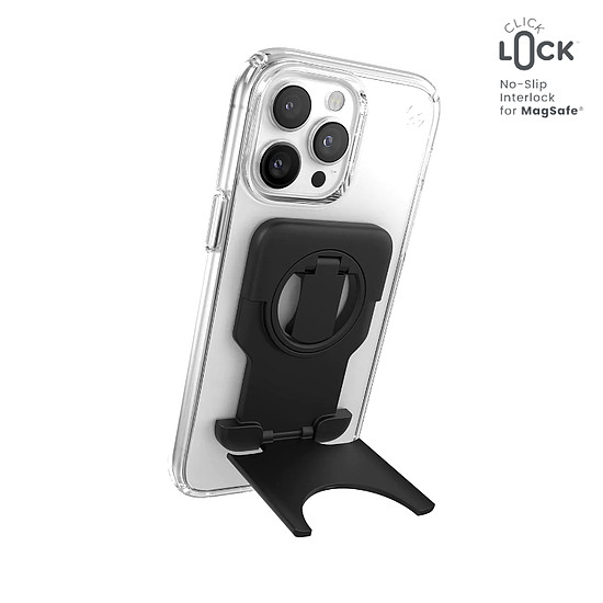 Speck ClickLock StandyGrip MagSafe-hez - fekete (150424-1041)