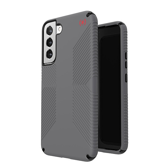 Speck Presidio2 Grip - Samsung Galaxy S22+ tok MICROBAN-nal grafitszürke/fekete (144233-9133)