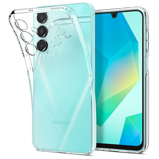 Spigen Crystal Flex tok Samsung Galaxy A16 4G / 5G-hez - átlátszó